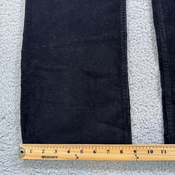 J. Jill Corduroy Pants Women's 6 Petite Black Tried & True Fit At Waist Bootcut - Picture 6 of 12